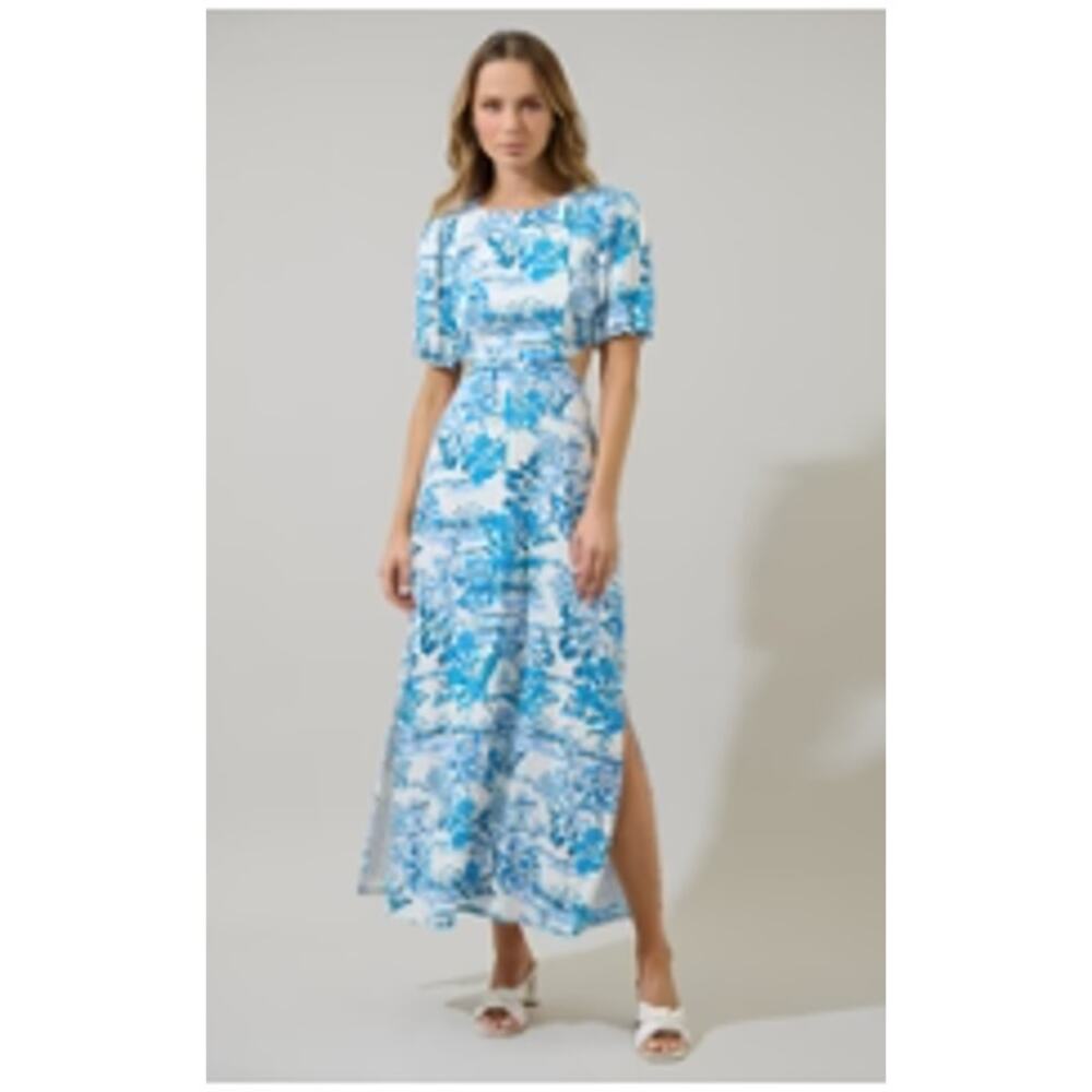 NWT Sugarlips Sharron Bloom Hisar Maxi Dress Sz XL